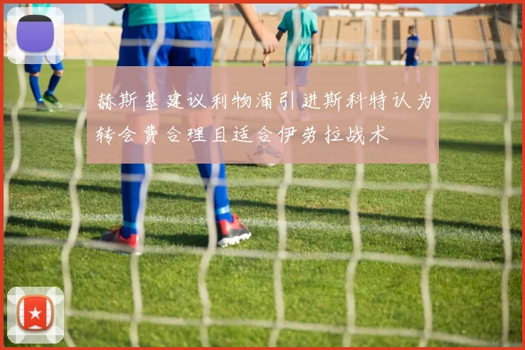 赫斯基建议利物浦引进斯科特认为转会费合理且适合伊劳拉战术