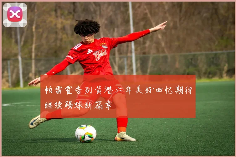 帕雷霍告别黄潜六年美好回忆期待继续踢球新篇章