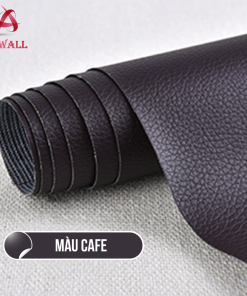 MÀU CAFE - Miếng dán da pu tự dính