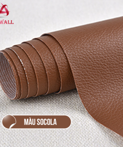 MÀU NÂU SOCOLA - Miếng dán ghế sofa tự dính