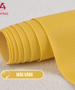 MÀU VÀNG - Miếng dán da pu tự dính