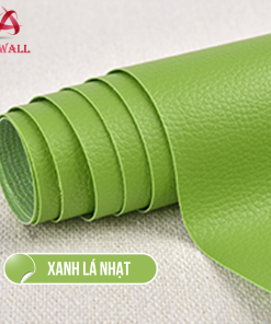 MÀU XANH LÁ NHẠT - Miếng dán da pu tự dính