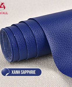MÀU XANH SAPPHIRE - Miếng dán da pu tự dính